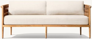 Conjunto de Muebles de Jardín de Teca para Exteriores, Sofá de Ratán para Hotel, Villa, Terraza, Muebles de Ocio, Sofá de Teca Nusa - Product Image 5