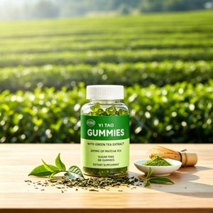 Gomitas de matcha para bajar de peso abdominal OEM ODM. Ayuda a quemar grasa por la noche. Controlar el peso de manera estricta. - Product Image 4