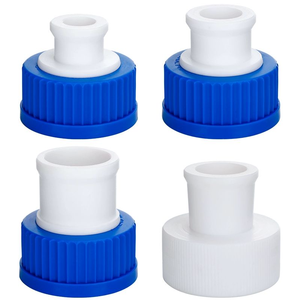 GL45 Adapter hút thiết bị lọc tiêu chuẩn Matte vít cổng 14/19/24/29 nắp màu xanh Thuốc thử chai Adapter - Product Image 1