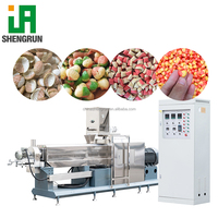 Ligne de production de snacks soufflés au maïs, extrudeuse automatique à double vis pour snacks soufflés au maïs et au riz