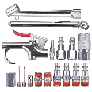 Air Blow Gun Nozzle Set Air Compressor Accessories Tools Set Air Gun With Interchangeable Nozzles Blower Gun