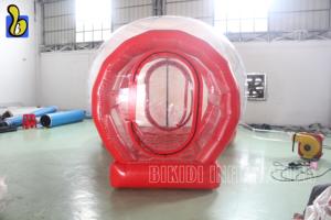 Chất lượng cao PVC trong suốt Inflatable cơ sở tuyết bóng Nhà bong bóng với đường hầm cho các sự kiện ngoài trời - Product Image 3