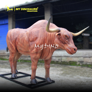 Aminmy Dino — Statue d'animal, <span class=keywords><strong>taureau</strong></span> mécanique, AA137, grande taille, à vendre - Product Image 4