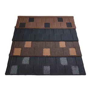 Safe And Efficient Bonded Roofing Building Materials Roof Tiles Customizable Roofing Metal Tiles