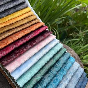 Tissu <span class=keywords><strong>de</strong></span> luxe <span class=keywords><strong>100</strong></span>% polyester velours hollandais ripstop tricot léger imperméable résistant aux déchirures pour canapés et fauteuils, idéal pour les chambres <span class=keywords><strong>de</strong></span> filles - Product Image 4