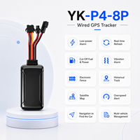 Dispositivo de Rastreo GPS para Automóvil, Rastreador con Cable, Historial de Ubicación en Tiempo Real, Alarma de Geocerca, Corte de Combustible, Soporte OEM ODM API, GSM/GPRS PC