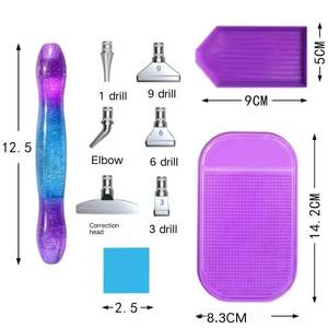 Kit de Peinture Diamant 5D, Kit de Peinture Diamant, Accessoires Multifonctionnels pour Plateau de Bricolage, Outil DIY - Product Image 5