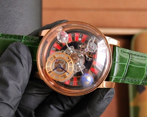 Relojes de Hombre de Alta Gama con Diseño Mecánico Tourbillon de Alta Calidad en Oferta, Correa Verde - Product Image 4