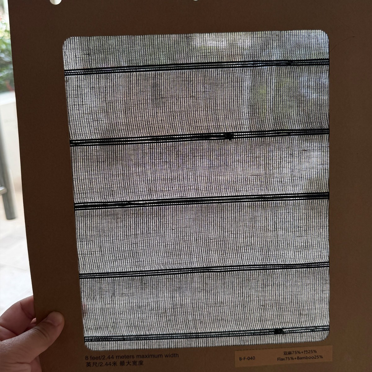 Main image: Black/Gray, default grommet style.