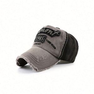 Gorra de Béisbol de 5 Paneles para Hombre, de Alta Calidad, 100% Algodón, con Logotipo Bordado Vintage, Personalizable - Product Image 1