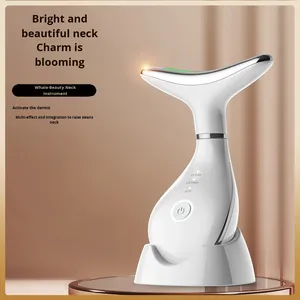 Appareil de beauté anti-âge portatif pour usage domestique, lifting du visage, réduction des rides du cou, microcourant, massage amincissant, raffermissement de la peau - Product Image 3