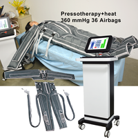 Appareil de pressothérapie amincissant à 36 airbags pour la détoxification lymphatique et la réduction des graisses, avec analyse cutanée, pour salon de beauté