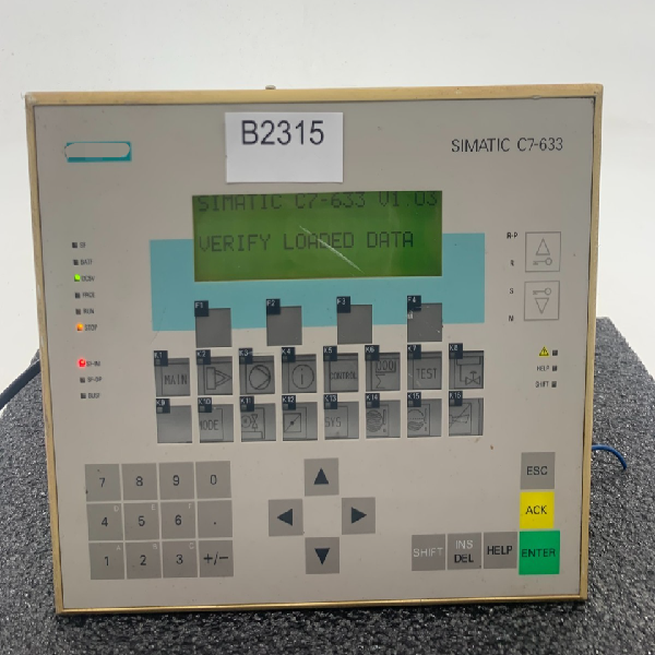 Plc SIMATIC C7-633 6ES7630-0DA00-0AB0 B 2315 181
