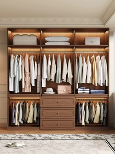 Armario Personalizado Moderno con Almacenamiento Integrado, Armario Ahorrador de Espacio <span class=keywords><strong>para</strong></span> Dormitorio, <span class=keywords><strong>para</strong></span> Apartamento o Villa - Product Image 3
