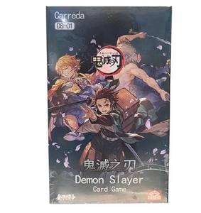 36 Cajas al por Mayor de Cartas de Anime Demon Slayer de <span class=keywords><strong>Google</strong></span>, <span class=keywords><strong>Regalo</strong></span> de Navidad para Niños, Cartas de Juego TCG, Cartas de Juego de Mesa Kimetsu Yaiba - Product Image 1