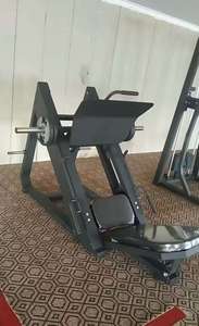 Máquina de prensa de piernas con plataforma antideslizante, entrenador de piernas comercial con carga de placas, equipo de gimnasio seguro para entrenamiento de extremidades inferiores - Product Image 4