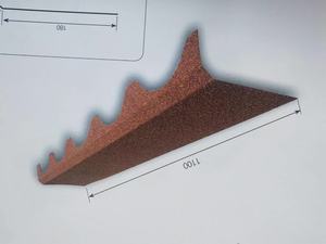 Tôle de toiture en acier revêtu de pierre noire - Tuiles métalliques isolées résistantes à la chaleur, pour avant-toits et gouttières, usage commercial et résidentiel - Product Image 3