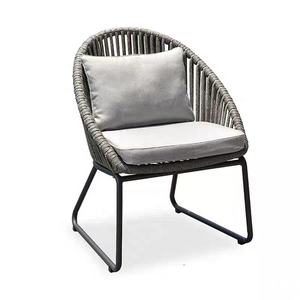 Moderno tavolo <span class=keywords><strong>da</strong></span> pranzo all'aperto <span class=keywords><strong>e</strong></span> <span class=keywords><strong>sedie</strong></span> Hotel mobili <span class=keywords><strong>da</strong></span> <span class=keywords><strong>giardino</strong></span> in vimini Rattan con corda per banchetti <span class=keywords><strong>e</strong></span> parchi - Product Image 6