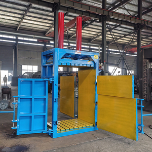 Presse à balles verticale hydraulique <span class=keywords><strong>pour</strong></span> papier, carton, plastique, aluminium, ferraille métallique, compacteur de déchets carrés, machine de pressage - Product Image 6