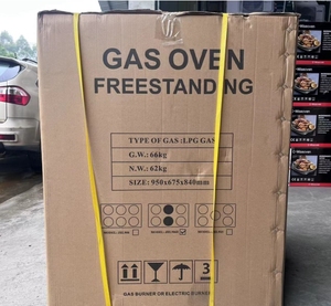 Hộ gia đình đa chức năng thẳng đứng lò 95L 4 gas <span class=keywords><strong>2</strong></span> điện <span class=keywords><strong>Burner</strong></span> lò thông minh Bếp gas vành đai lò - Product Image 6
