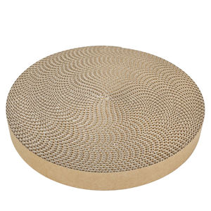 Isi ulang goresan kucing bulat, pengganti penggaruk ketebalan 35cm Diameter 3cm fleksibel tidak lem papan goresan kucing - Product Image 1