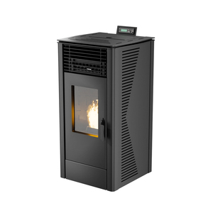 <span class=keywords><strong>Estufa</strong></span> de <span class=keywords><strong>Pellets</strong></span> Independiente Moderna PANSEE PK-100 de Hierro Fundido, 10KW, 84.7% de Eficiencia, Ecológica, para Calefacción de Sala de Estar en Villas - Product Image 3
