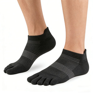 Coolmax Running <strong>Socks</strong> with Logo <strong>Toe</strong> Separator Ankle <strong>Socks</strong> <strong>for</strong> Men Women - Product Image 2