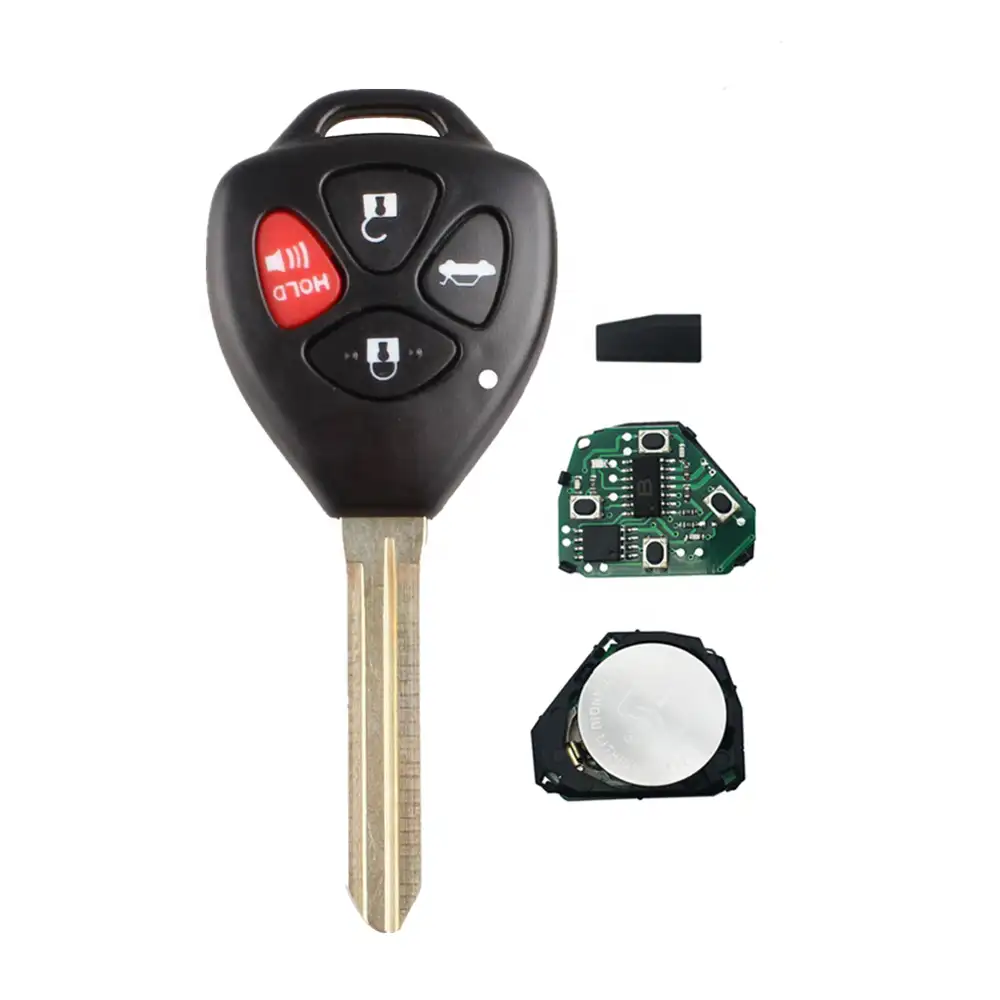 4 кнопки 314 МГц 67 чип дистанционный Автомобильный ключ брелок для Toyota Camry 2007-2010 HYQ12BBY