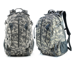 Custom 40L Unisex Vintage Style Waterproof Oxford 3D Camouflage Tactical <b>Backpack</b> Physiological Curve Back Zipper Closure Lining - Product Image 6