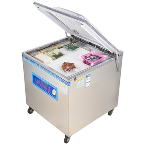 Machine d'emballage sous vide avec alimentation automatique par film étirable, scelleuse thermoformante pour l'emballage de barquettes alimentaires - Product Image 3