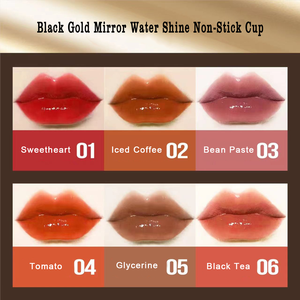 Vente chaude produits 2024 noir brillant à lèvres hydratant brillant à lèvres personnalisé marque privée brillant à lèvres brillant labiales al mayor - Product Image 5