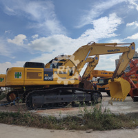 Excavatrice hydraulique d'occasion KOMATSU PC400-7 pour le développement terrestre, 41 tonnes, PC450-7, PC400LC-7, PC360-7, fournisseur de machines de construction