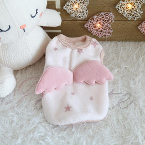 JXANRY graziosi vestiti caldi <span class=keywords><strong>per</strong></span> cuccioli di cane e gatto cappotto invernale <span class=keywords><strong>per</strong></span> gatti appena nati in polvere blu latte morbido e accogliente - Product Image 3