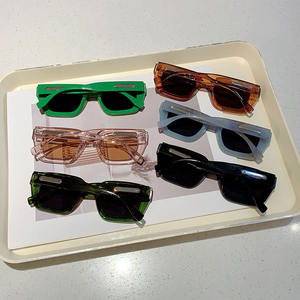 แว่นกันแดดทรงสี่เหลี่ยมขนาดเล็กสำหรับผู้หญิงแนวย้อนยุค9487แว่นกันแดดทรงตาแมวใหม่แว่นตา UV400สำหรับผู้หญิงแว่นตา gafas de SOL De - Product Image 4