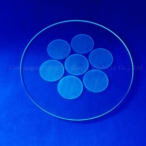 Venta directa de fábrica de instrumentos de laboratorio de alta transmitancia de luz hojas de vidrio de cuarzo ranuradas - Product Image 2