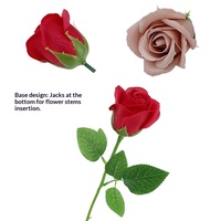 Coffret Cadeau Fleur de Savon Rose à Trois Niveaux pour la Fête des Enseignants, Bouquet de Fleurs Artificielles Standardisées de Chine
