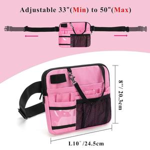 Sac de ceinture personnalisable pour infirmière avec sangle réglable Kit médical étanche à l'eau <span class=keywords><strong>Pochette</strong></span> à outils pour ceinture avec porte-ruban Sac banane - Product Image 2