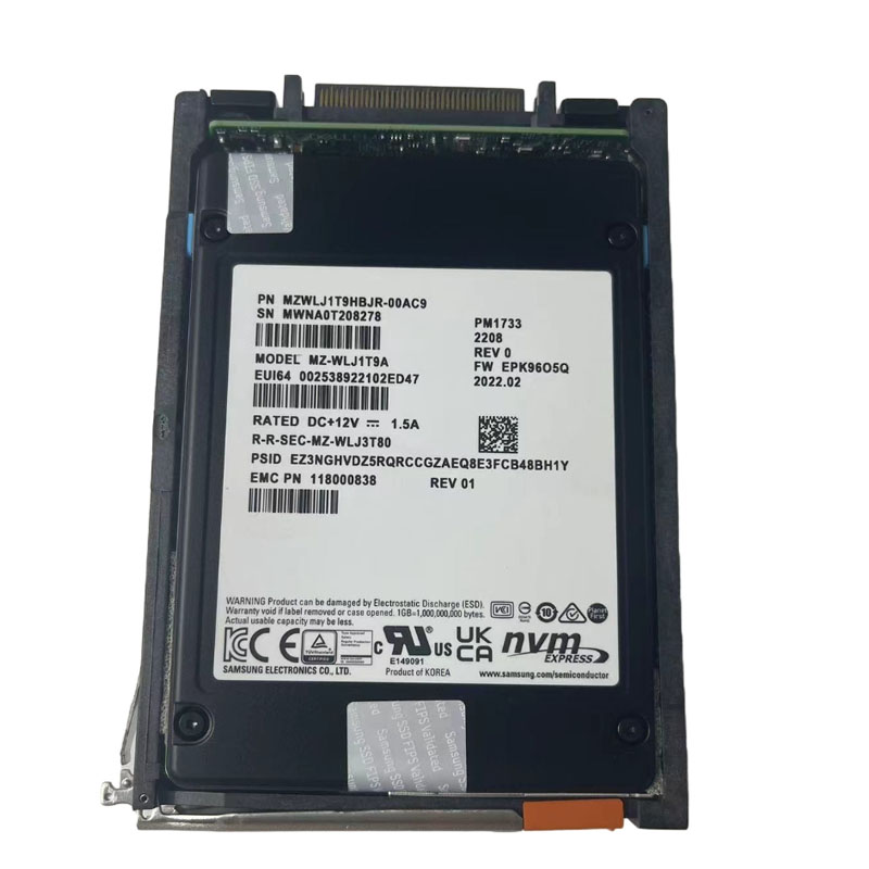 1.92TB D4F-2SFXL2-1920 SSD Hard Disk for Unity 380F 680F