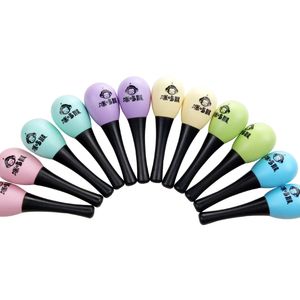 Shakers à œufs en plastique colorés, jouets sensoriels à hochet pour l'éducation musicale, fournitures d'apprentissage de la préhension, instruments de percussion - Product Image 1