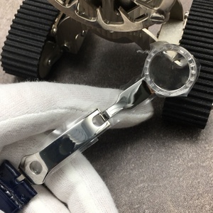 Reloj de Pulsera de Lujo para Hombre, Automático, con Diseño de Cielo Estrellado, Cristal de Zafiro, Brújula, Bisel con Diamantes y Correa de Cuero - Product Image 5