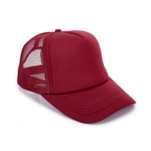 Özel Logo süblimasyon 5-Panel Polyester şoför şapkası köpük örgü beyzbol şapkası Hip Hop tarzı plaj ve gündelik giyim için - Product Image 6