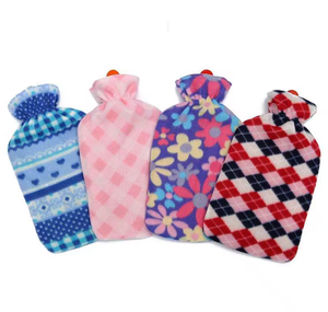 <span class=keywords><strong>Bouillotte</strong></span> en caoutchouc 2000ml pour réchauffer longtemps en toute sécurité avec une belle couverture multiforme en <span class=keywords><strong>polaire</strong></span> - Product Image 5