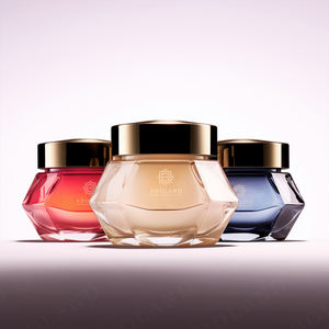 Frascos de Vidrio con Tapa de Bambú, Frascos de Vidrio Borosilicato, Frascos de Vidrio para Cosméticos, Frascos de Cosméticos de Lujo - Product Image 4