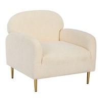 Meubles inclinables de loisirs rembourrés Sherpal Club Lobby Accent Chair Single Reception Guest Sofa Chair