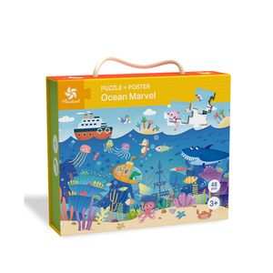 Rompecabezas educativo <span class=keywords><strong>redondo</strong></span> personalizado para niños, rompecabezas de cartón de papel, 48, 50, 100, gran oferta - Product Image 6
