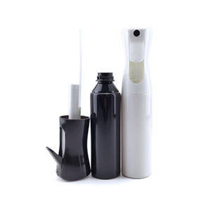 500ml 17oz personnalisé hdpe plastique mat noir nettoyant rechargeable déclencheur cheveux Ultra Fine continu brumisateur d'eau vaporisateur - Product Image 2