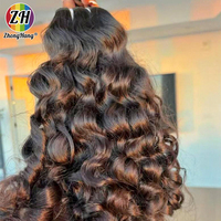 Lots de Cheveux Naturels Bruts du Cambodge, Lots de Cheveux Naturels Bruts Indiens Blonds, Cheveux Humains en Gros, Lots de Cheveux Indiens Bruts Bouclés en Vrac