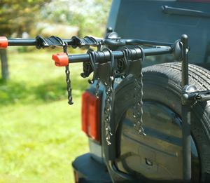 Rak Sepeda Universal untuk Ban Serep SUV, Anti-Goyang, Pemasangan Tanpa Alat, Tanpa Pengeboran, <span class=keywords><strong>Carrier</strong></span> Hitch Belakang - Product Image 5