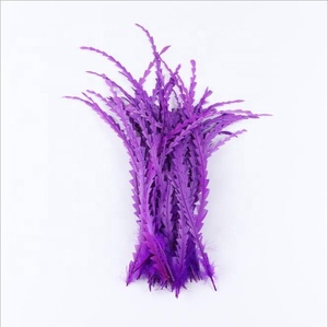 Plumas de Cola de Gallo Blanqueadas y Teñidas de 30-35cm (12-14 Pulgadas), de la Mejor Calidad, para Decoración de Espectáculos de Danza, Precio de Fábrica - Product Image 6