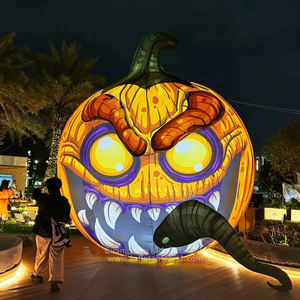 Cabeza <span class=keywords><strong>de</strong></span> calabaza inflable Esqueleto <span class=keywords><strong>Conejo</strong></span> para Halloween Navidad Fácil <span class=keywords><strong>de</strong></span> instalar Decoración <span class=keywords><strong>de</strong></span> Halloween Soplador <span class=keywords><strong>de</strong></span> cortesía Mar - Product Image 1